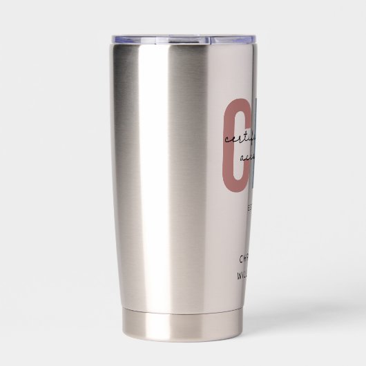 Personalisierter CPA-zertifizierter öffentlicher W Thermobecher (Vorderseite)