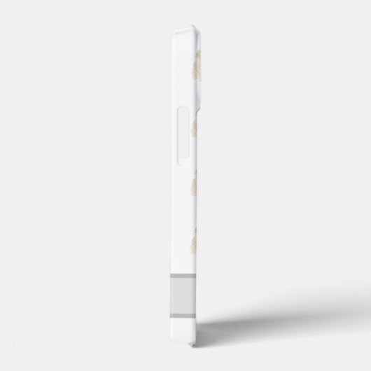 Personalisierter Cream White Doodle Dog Case-Mate iPhone Hülle (Rückseite / Rechts)