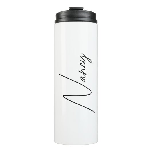 Personalisierter Cup mit, Custom Coffee Cup, Custo Thermosbecher (Vorderseite)
