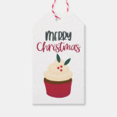 Personalisierter Cupcake-Geschenktag Geschenkanhänger (Vorderseite)