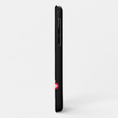 Personalisierter Cupcake Weihnachtsbaum Rot und Gr Case-Mate iPhone Hülle (Hinten/Links)