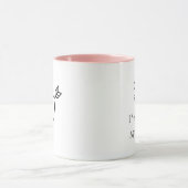 Personalisierter Cupid-Heart-Arrow-Kaffeebecher Tasse (Zentrum)