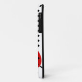 Personalisierter CutePolka Punkt-Rot-Marienkäfer Case-Mate iPhone Hülle (Hinten/Links)