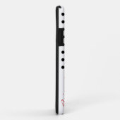 Personalisierter CutePolka Punkt-Rot-Marienkäfer Case-Mate iPhone Hülle (Hinten/Rechts)