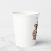 Personalisierter Dachshund-Garten-Papierbecher | S Pappbecher (Rechts)