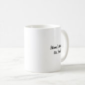 Personalisierter Dachshund-Gartenbecher | Hübscher Kaffeetasse (VorderseiteRechts)