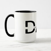 Personalisierter DAD-Becher mit benutzerdefinierte Tasse (Links)