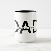 Personalisierter DAD-Becher mit benutzerdefinierte Tasse (Zentrum)