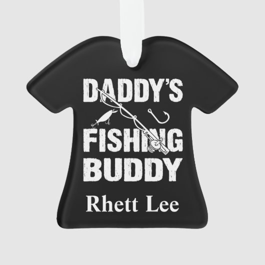 Personalisierter Daddy Ornament (Rückseite)