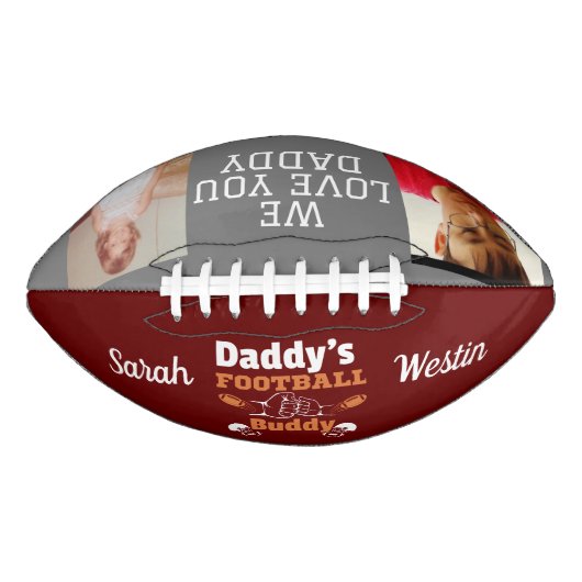 Personalisierter Daddy's Football Buddy (Vorderseite)