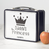Personalisierter Daddy's Princess Lunch Box (Beispiel)