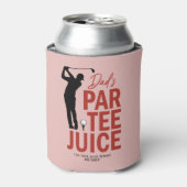 Personalisierter Dad's Par-Tee Saft Dosenkühler (Kanne Vorderseite)
