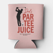 Personalisierter Dad's Par-Tee Saft Dosenkühler (Vorderseite)