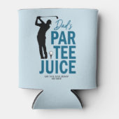 Personalisierter Dad's Par-Tee Saft Dosenkühler (Vorderseite)