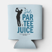 Personalisierter Dad's Par-Tee Saft Dosenkühler (Rückseite)