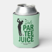 Personalisierter Dad's Par-Tee-Saft Dosenkühler (Kanne Vorderseite)