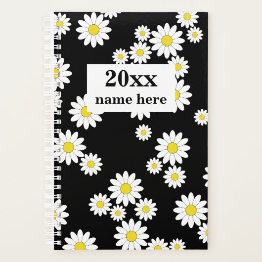 Personalisierter Daisy Planner Planer (Vorderseite)