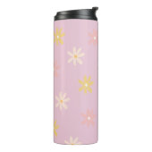 Personalisierter Daisy Thermal Tumbler Thermosbecher (Nach links gedreht)