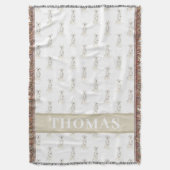 Personalisierter Dalmatiner Decke (Vorderseite Vertikal)