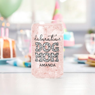 Personalisierter Dalmatiner Mama Dosenglas