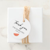 Personalisierter Dank Geschenkanhänger (Beispiel)