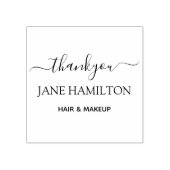 Personalisierter Dank Gummistempel (Prägung)