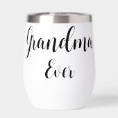 Personalisierter Dankbarer Gesegneter Oma-Name (Rückseite)