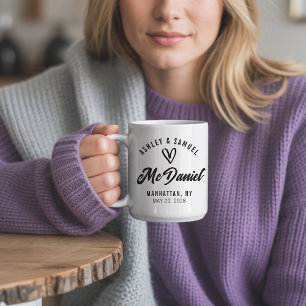 Personalisierter Dankeschön-Kaffeebecher für die H Kaffeetasse