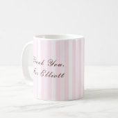 Personalisierter Dankeschön-Lehrer-Mug Kaffeetasse (Vorderseite Links)