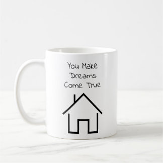 Personalisierter Dankeschön-Tasse für Immobilienma Kaffeetasse