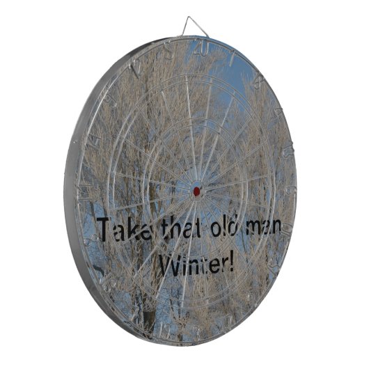 Personalisierter Dartboard Dartscheibe (Vorderseite Links)