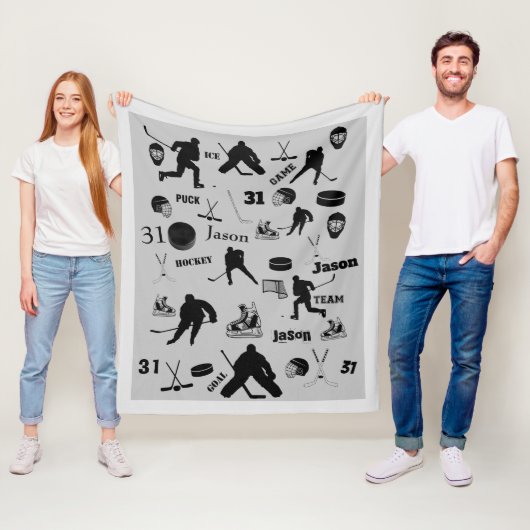 Personalisierter Deckblatt Fleecedecke (Beispiel)