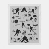 Personalisierter Deckblatt Fleecedecke (Vorderseite)