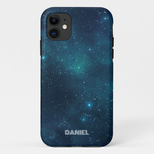 Personalisierter Deep Space Case-Mate iPhone Hülle (Rückseite)