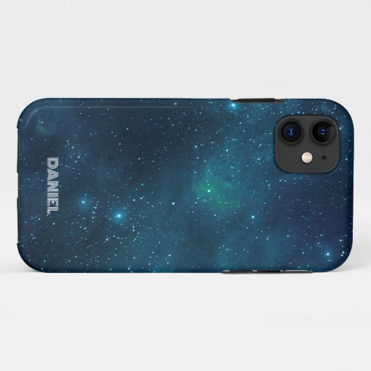 Personalisierter Deep Space Case-Mate iPhone Hülle (Rückseite (Horizontal))
