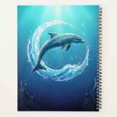 Personalisierter Delfin Planer (Rückseite)