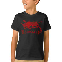 Personalisierter der Drache-T - Shirt des Kindes