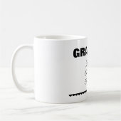 Personalisierter „Der Mann Der Mythos Die Legende“ Kaffeetasse (Links)