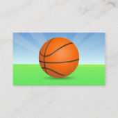 Personalisierter der Sport-Basketball-sonniger Tag (Rückseite)