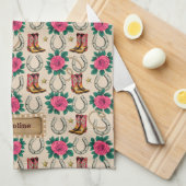 Personalisierter Designer von Midwest Princess Geschirrtuch (Viertel Falte)