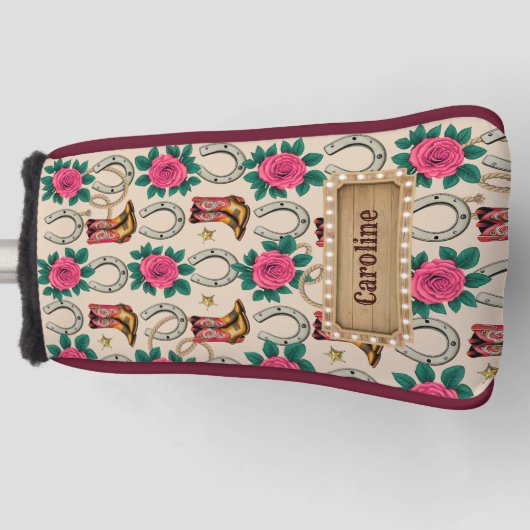 Personalisierter Designer von Midwest Princess Golf Headcover (Vorderseite)