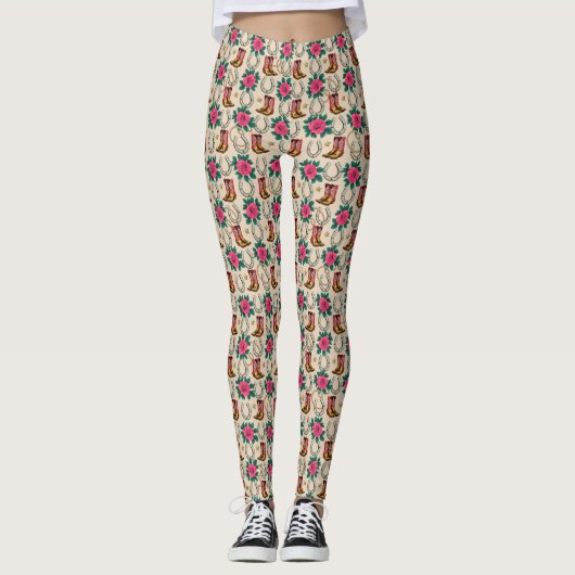 Personalisierter Designer von Midwest Princess Leggings (Vorderseite)