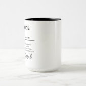 Personalisierter Difference Maker Becher, Wertschä Tasse (Zentrum)