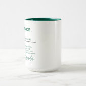 Personalisierter Difference Maker Becher, Würdigun Tasse (Zentrum)