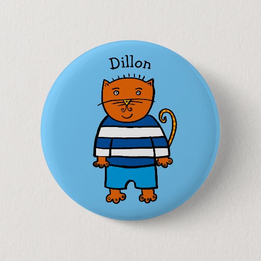 Personalisierter Dillon Button (Vorderseite)