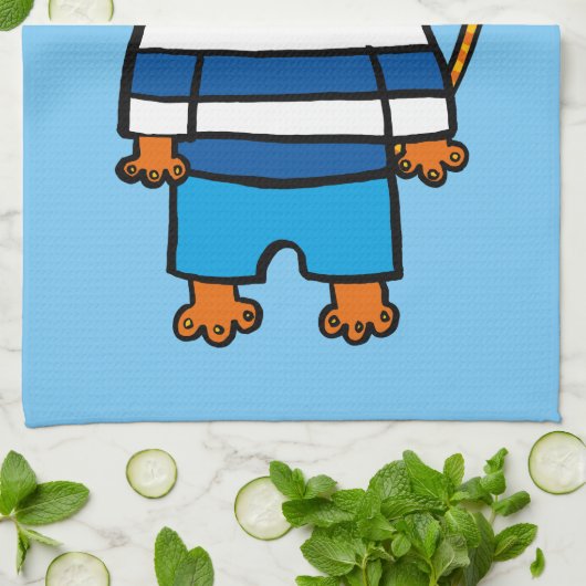 Personalisierter Dillon Geschirrtuch (Gefaltet)