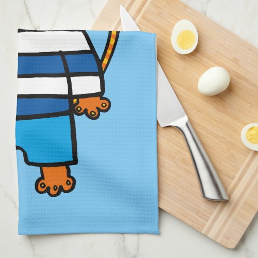 Personalisierter Dillon Geschirrtuch (Viertel Falte)