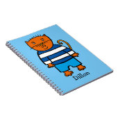 Personalisierter Dillon Notizblock (Rechte Seite)