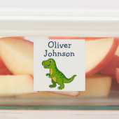 Personalisierter Dinosaurier Kinder Name Schule Etiketten (Befestigt)