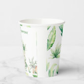 Personalisierter Dinosaurier Paper Cup Pappbecher (Links)